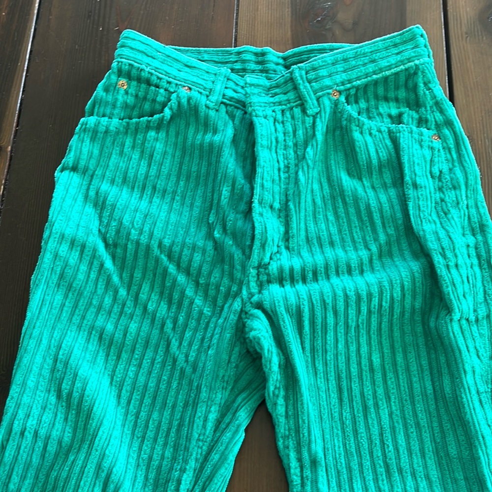 Green lee pants